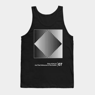 Stars of the Lid - Minimalist Graphic Design Artwork Tank Top